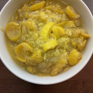 Squash Sauté with Butter and Onions Hit of Sweetness