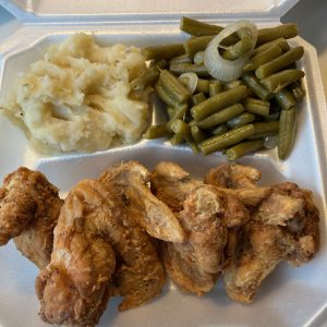 Fried chicken wings